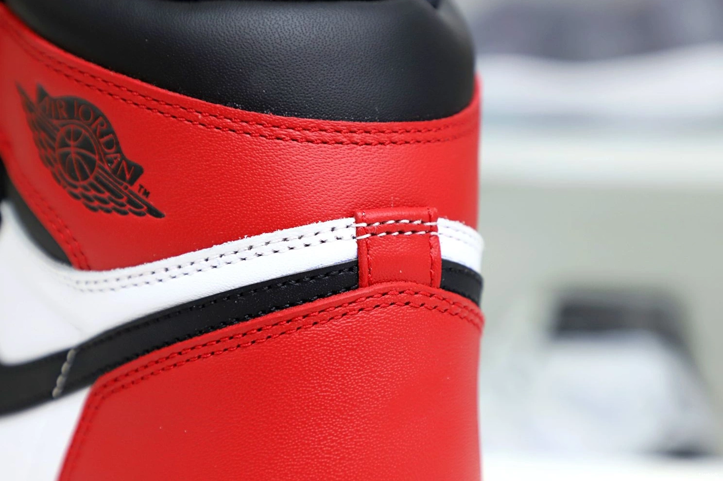 Jordan Toe Black (2016) Retro Air 1 0815